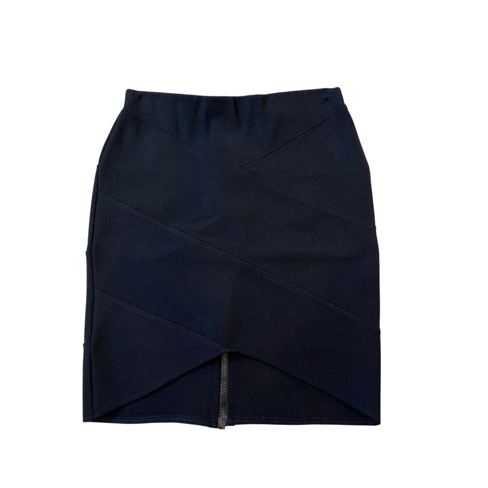 Topshop Black Bandage Pencil Skirt Size US 6